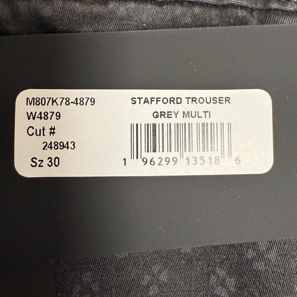 PAIGE Men’s NEW‎ Stafford Trouser Printed Slim Fit Pant | Size W30 L32 - Picture 9 of 13